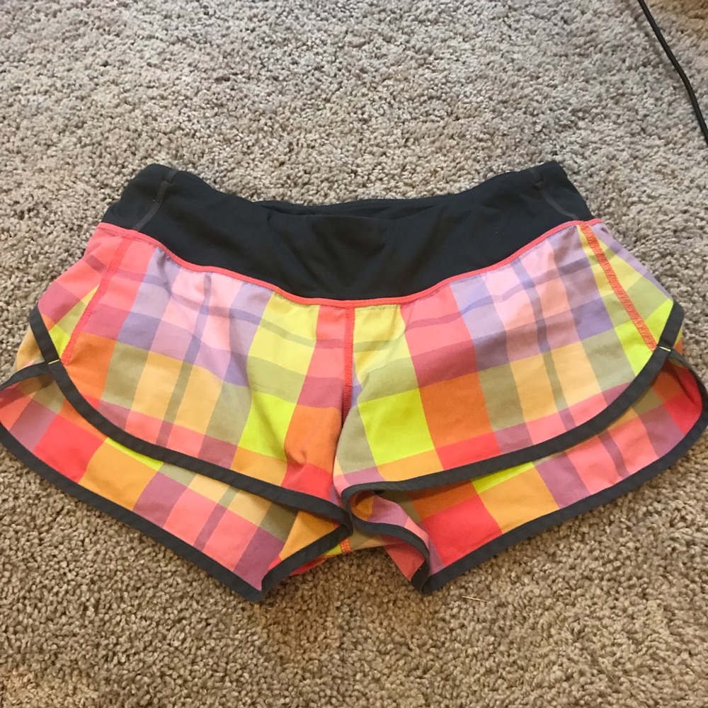 Lululemon speed shorts
